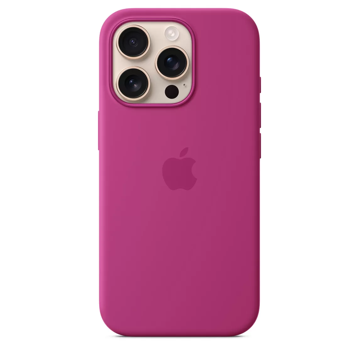 Husa de protectie Apple cu MagSafe pentru iPhone 16 Pro Silicon Fuchsia (Seasonal)