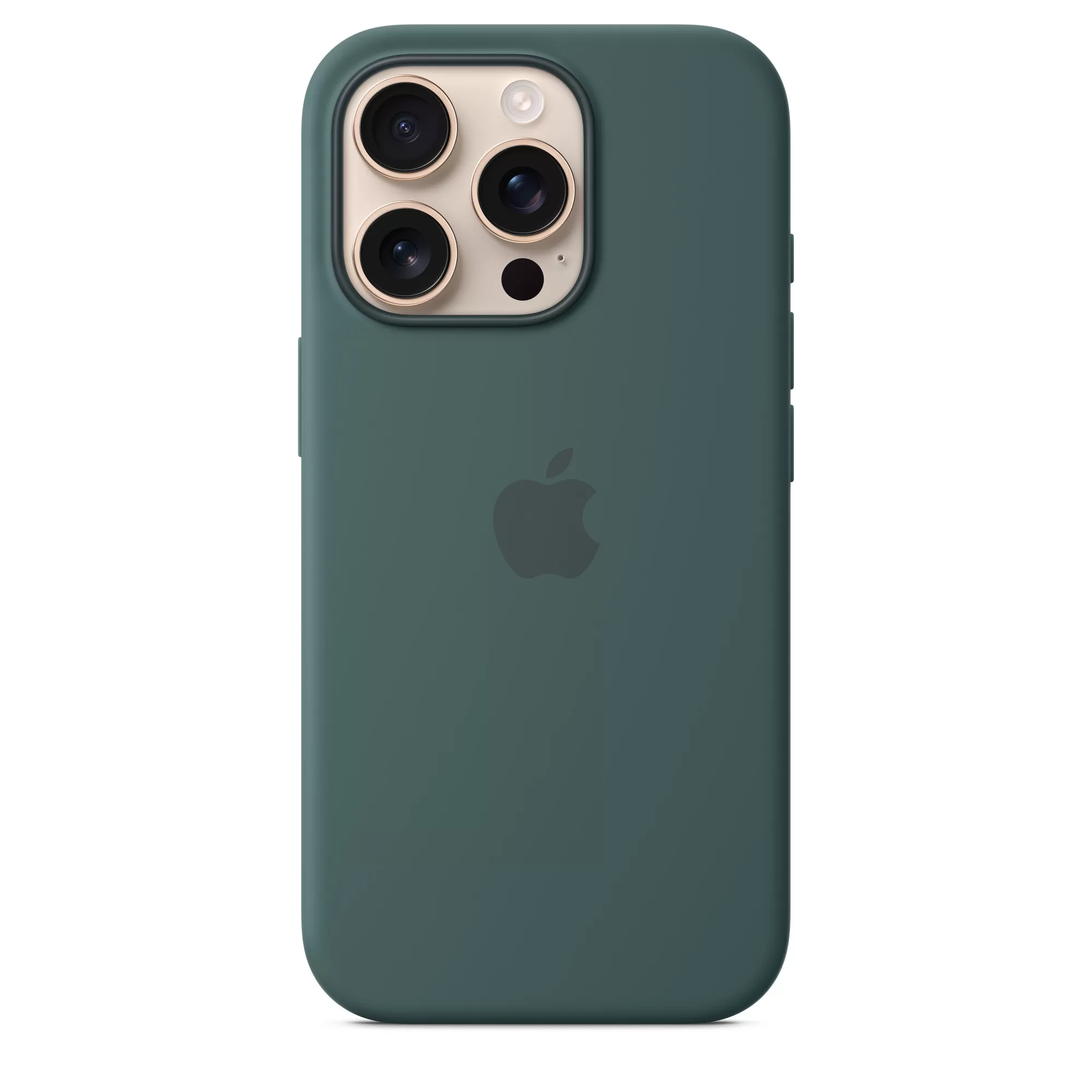 Husa de protectie Apple cu MagSafe pentru iPhone 16 Pro  Silicon  Lake Green (Seasonal)