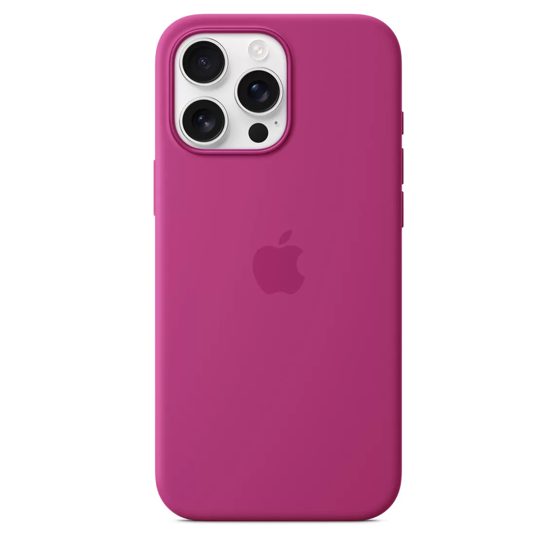 Husa de protectie Apple cu MagSafe pentru iPhone 16 Pro Max  Silicon  Fuchsia (Seasonal)