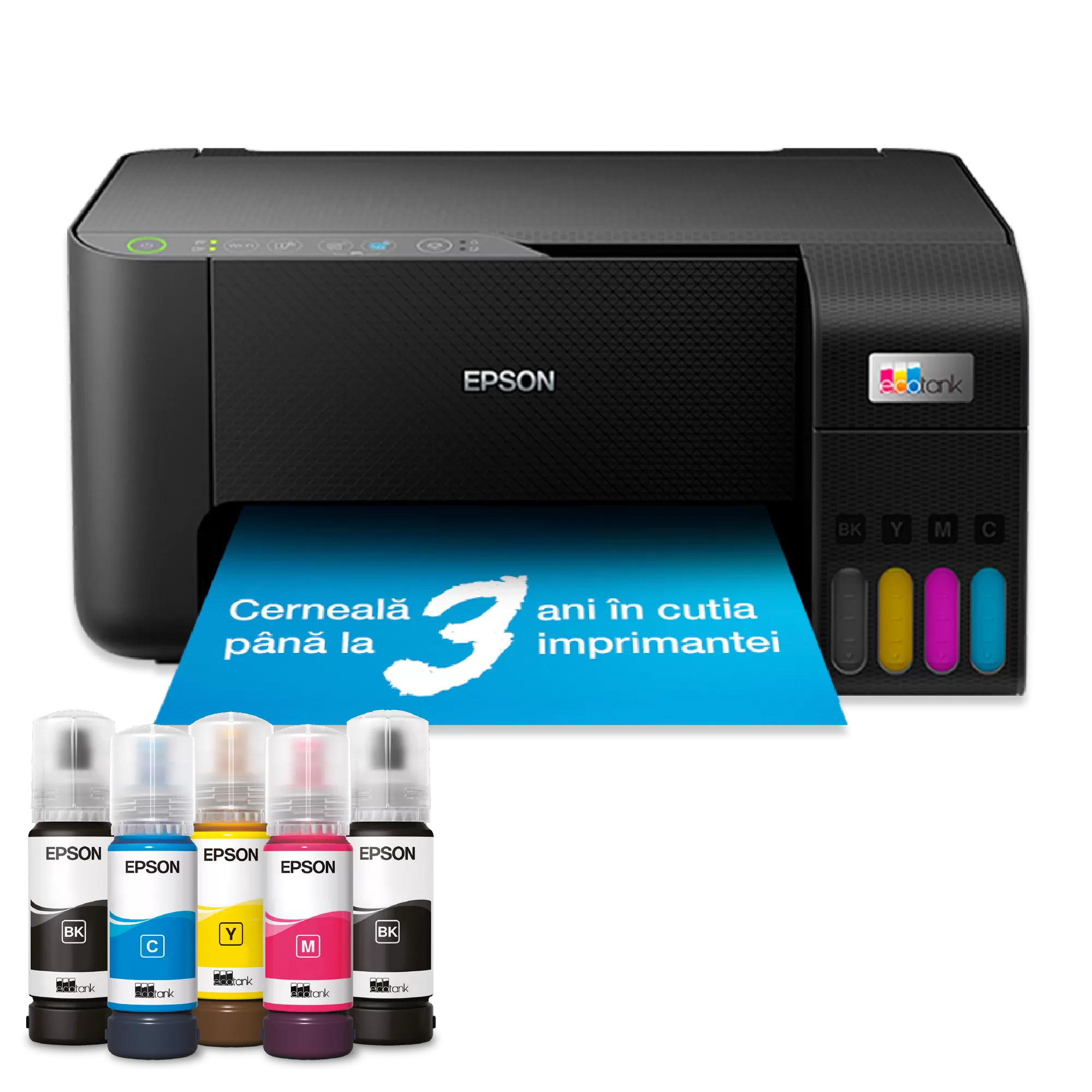 Multifunctional Inkjet Color Epson EcoTank L3270