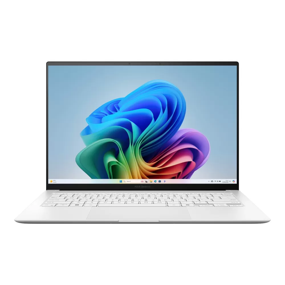 Ultrabook Asus ZenBook UX5406SA 14" 3K OLED Intel Core Ultra 7 258V RAM 32GB SSD 1TB Windows 11 Pro Scandinavian White