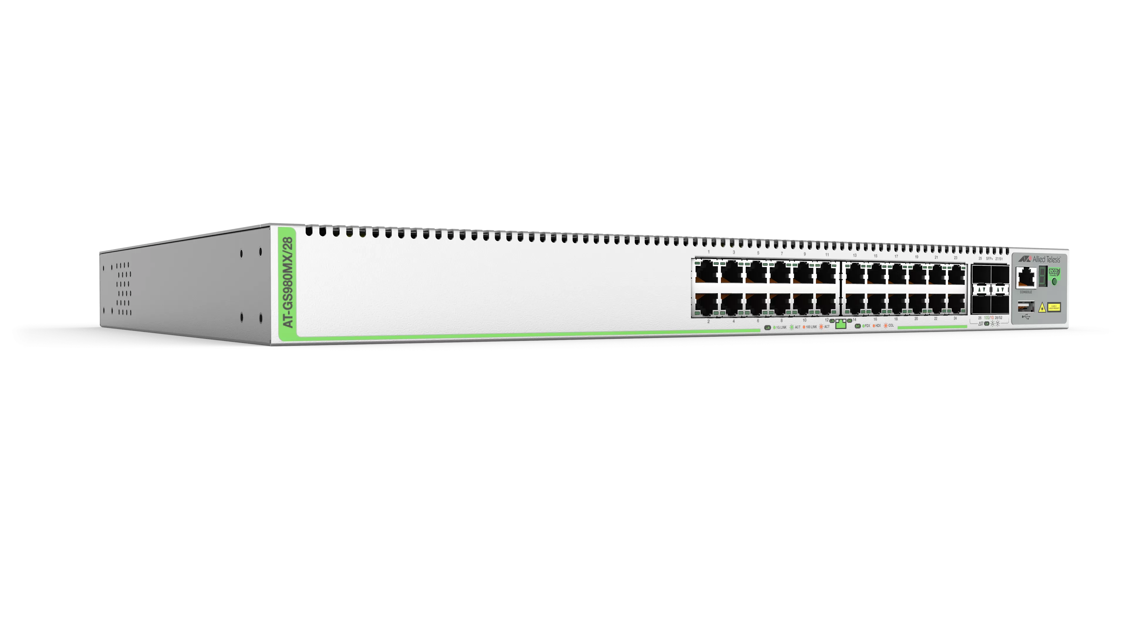 Switch Allied Telesis GS980MX/28  cu management  fara PoE  24x1000Mbps + 4xSFP+