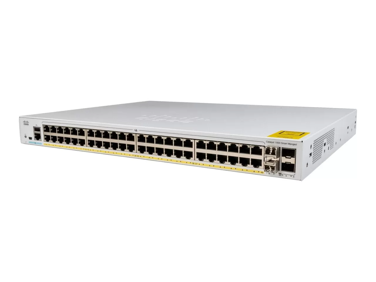 Switch Cisco Catalyst C1000-48FP-4G-L  cu management  cu PoE  48x1000Mbps + 4xSFP