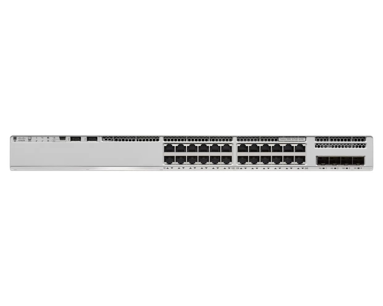 Switch Cisco Catalyst C9300L-24P-4X-A cu management cu PoE 24x1000Mbps + 4xSFP+ Network Advantage