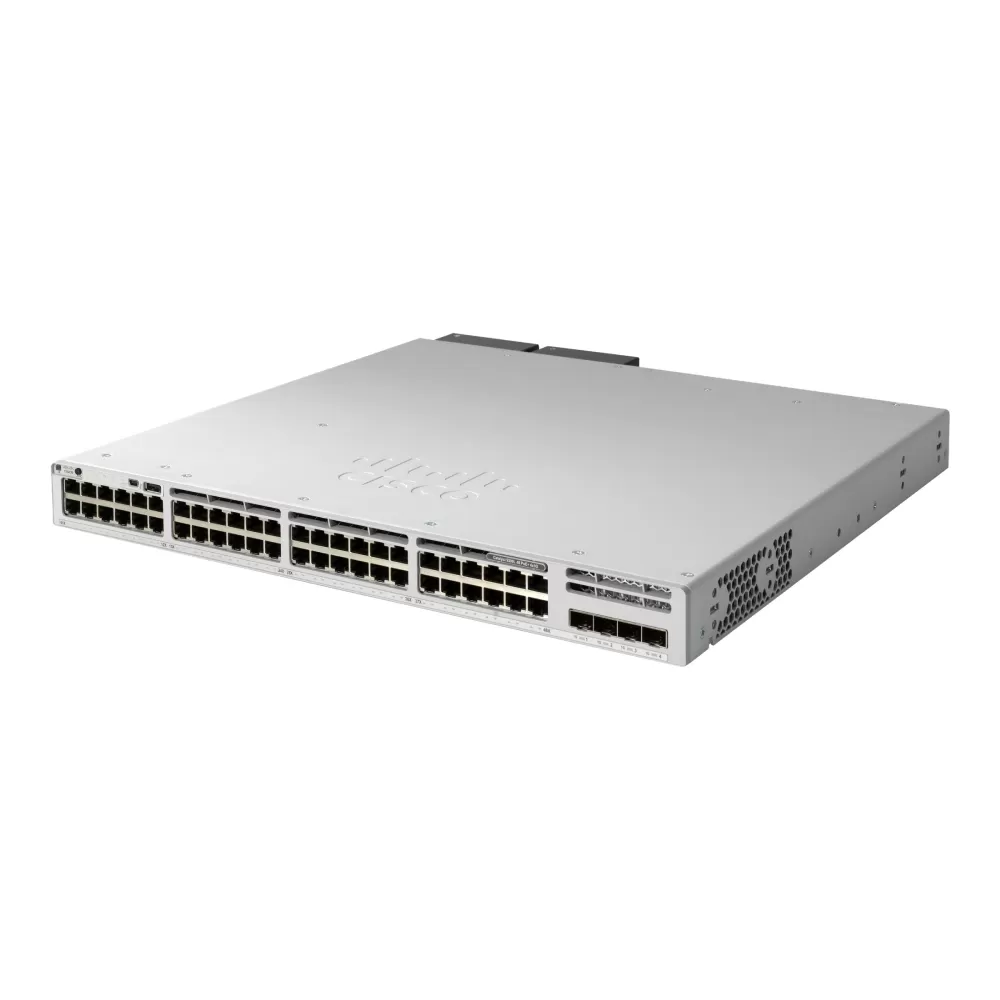 Switch Cisco Catalyst C9300L-48T-4X-A cu management fara PoE 48x1000Mbps + 4xSFP+ Network Advantage