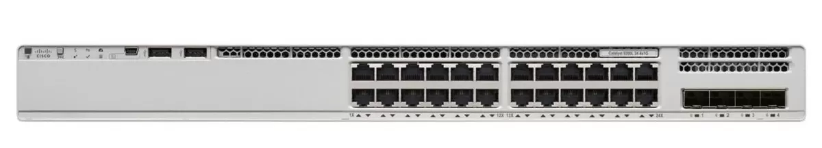 Switch Cisco Catalyst C9200-24T-A cu management fara PoE 24x1000Mbps Network Advantage