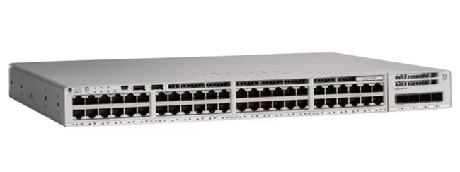 Switch Cisco Catalyst C9200-48P-A cu management cu PoE 48x1000Mbps Network Advantage