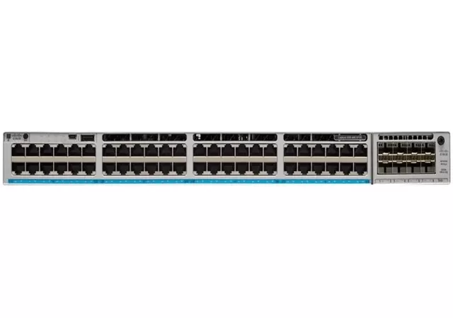 Switch Cisco Catalyst C9300-48UXM-E  cu management  cu UPoE  36x2500Mbps + 12x10000Mbps  Network Essentials