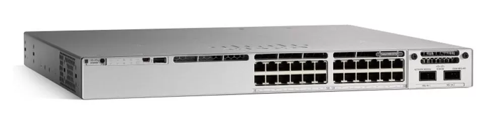 Switch Cisco Catalyst C9300-24T-A cu management fara PoE 24x1000Mbps Network Advantage