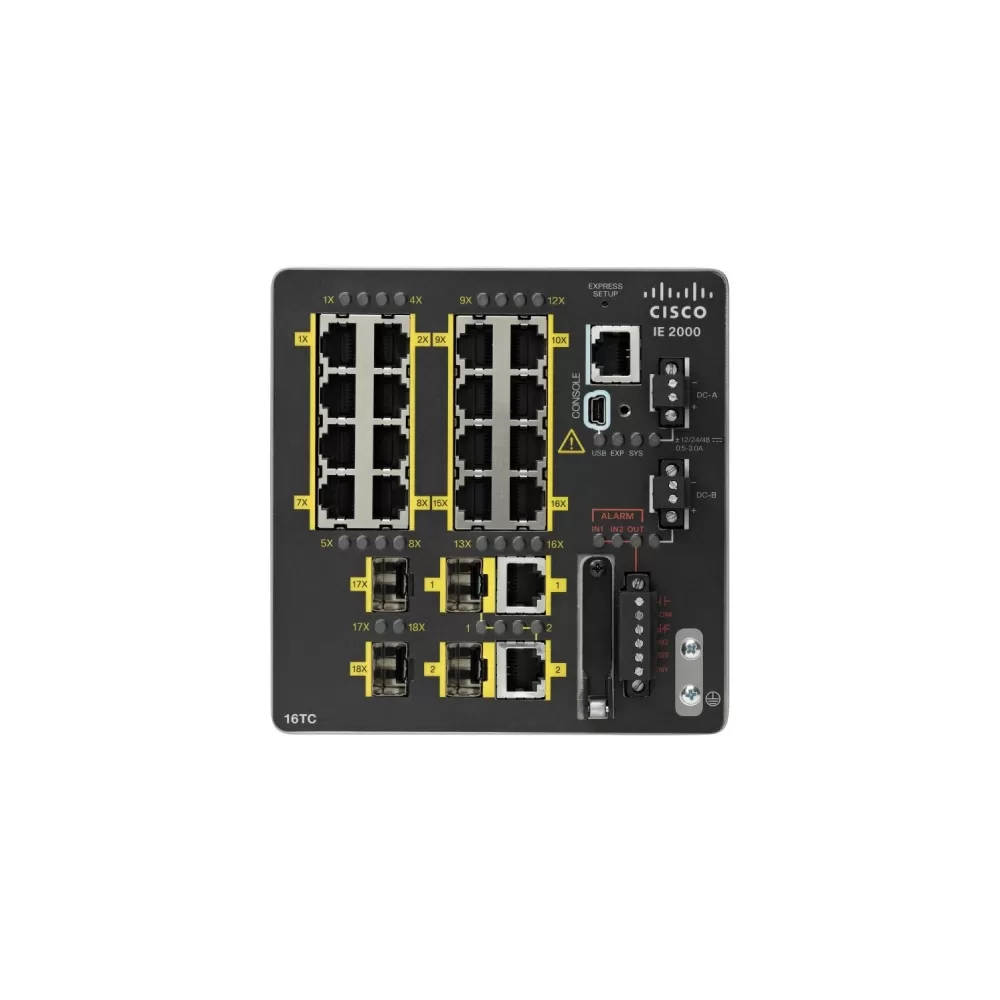 Switch Cisco Catalyst IE-2000U-16TC-G cu management fara PoE 16x100Mbps + 4xSFP