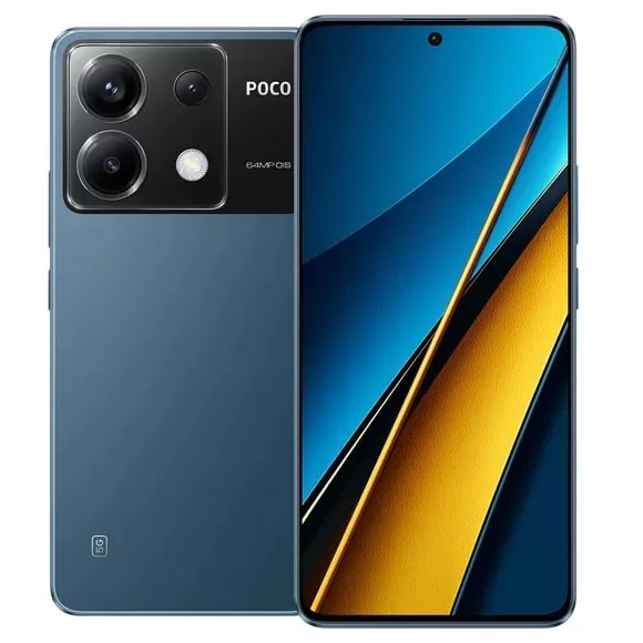 Telefon Mobil Xiaomi Poco X6 256GB Flash 12GB RAM Dual SIM 5G Blue