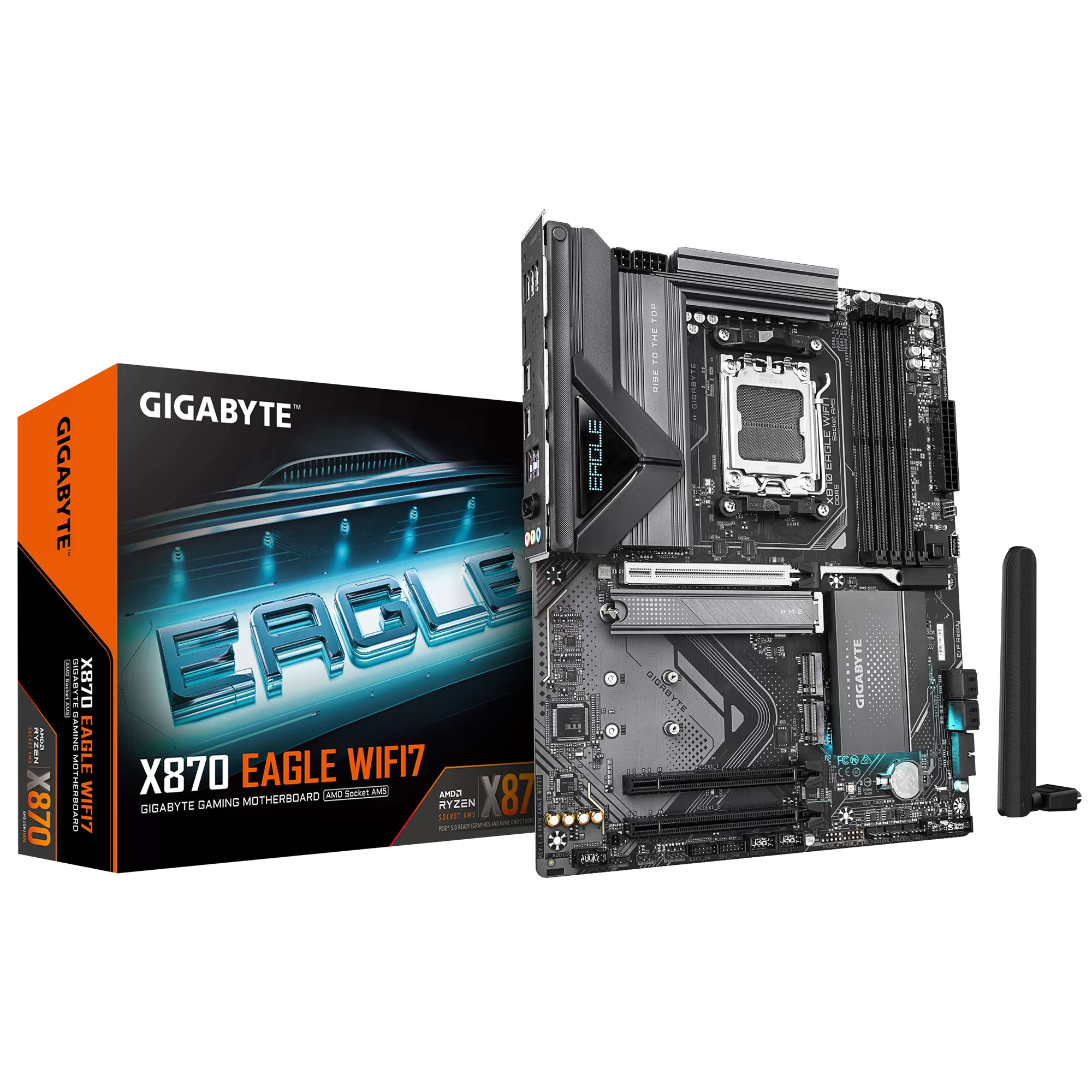 Placa de baza Gigabyte X870 EAGLE WIFI7 Socket AM5