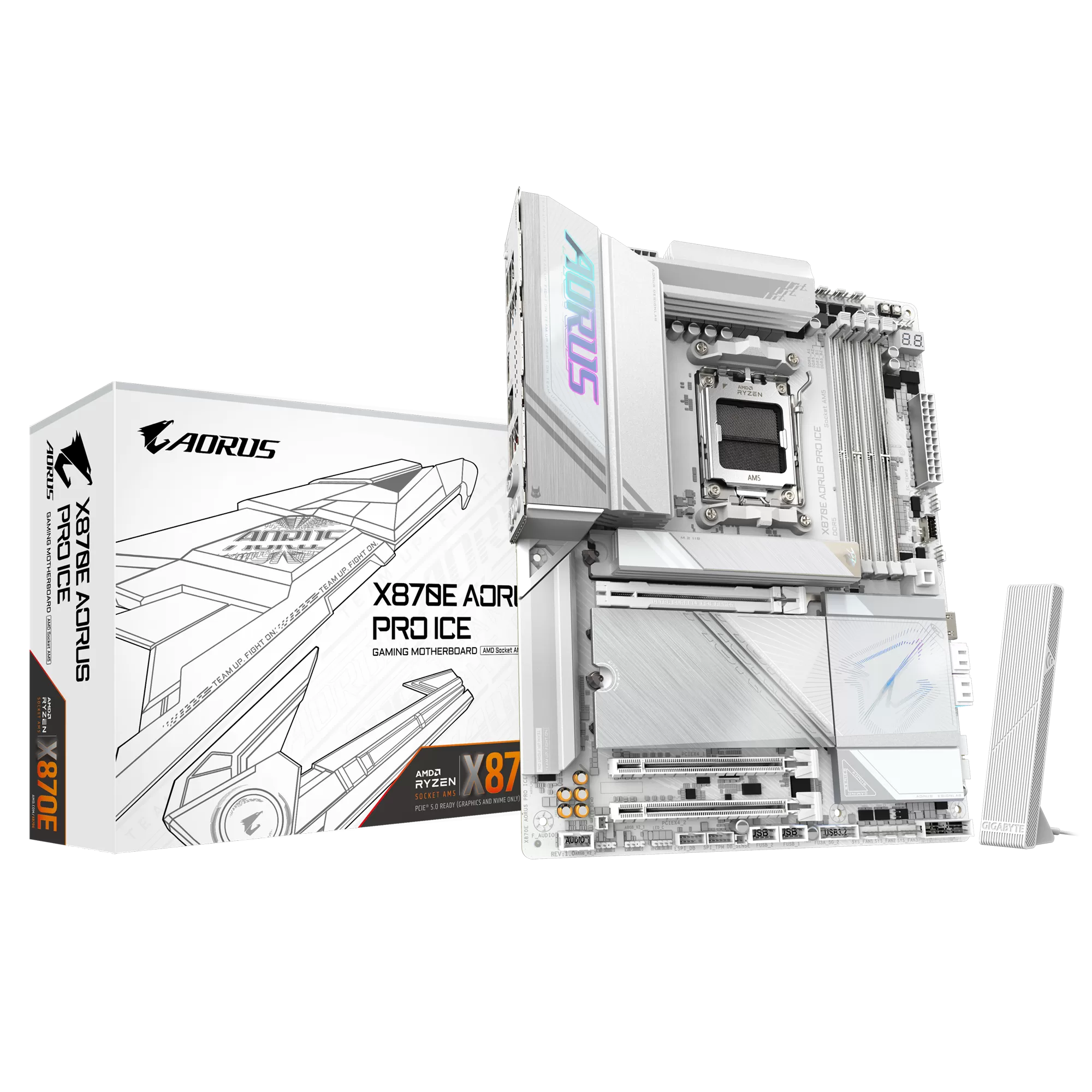 Placa de baza Gigabyte X870E AORUS PRO ICE  Socket AM5