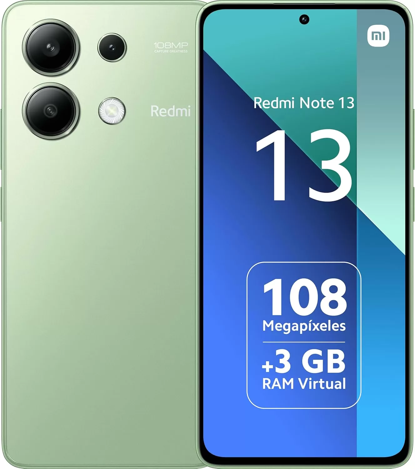 Telefon Mobil Xiaomi Redmi Note 13 4G 128GB Flash 6GB RAM Dual SIM 4G Green