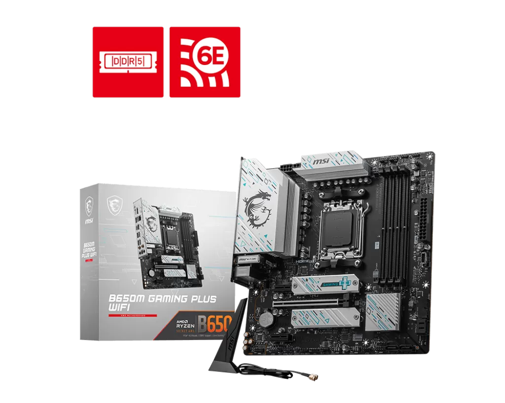 Placa de baza MSI PRO B650M GAMING PLUS WIFI socket AM5