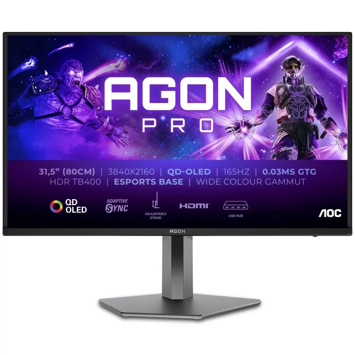 Monitor QD-OLED AOC AGON AG326UD 31.5