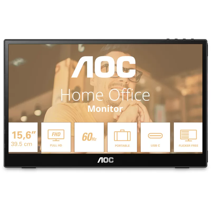 Monitor LED portabil AOC 16T3EA 15.6