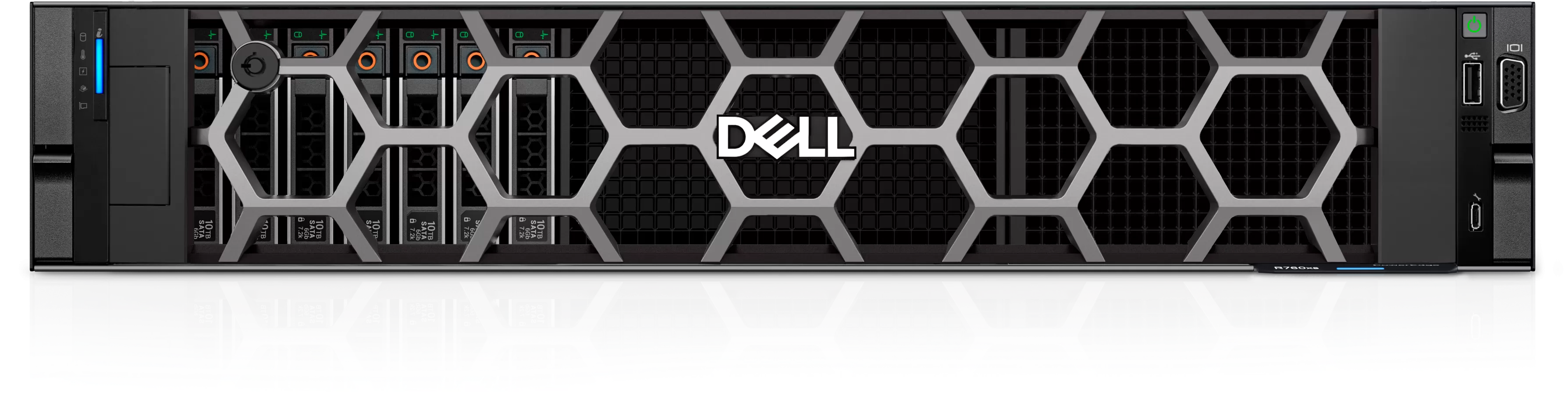 Server Dell PowerEdge R760xs  2 x Intel Xeon Silver 4509Y  RAM 32GB  2x480GB SSD  PERC H755  12xLFF  1100W  Dual HotPlug