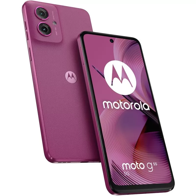 Telefon Mobil Motorola Moto G55 5G 256GB Flash 8GB RAM Dual SIM 5G Twilight Purple