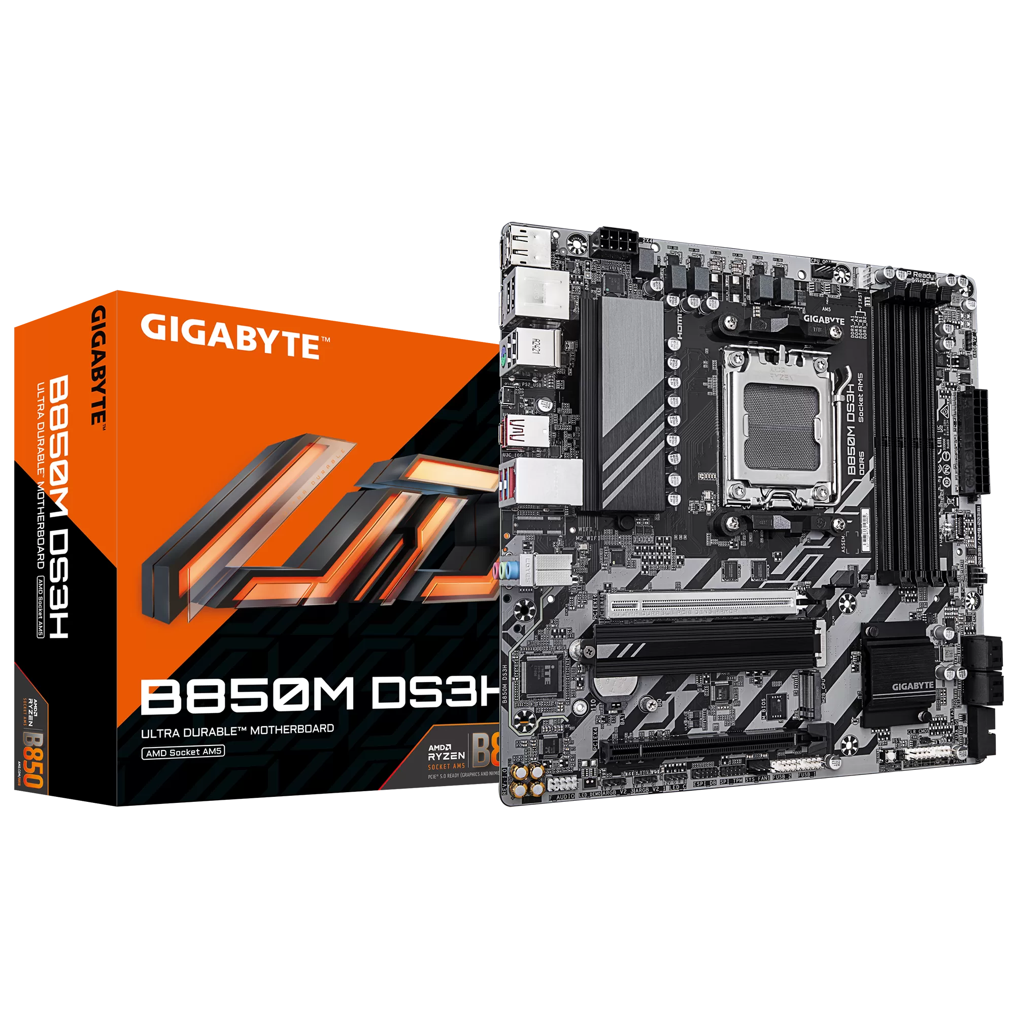 Placa de baza Gigabyte B850M DS3H Socket AM5