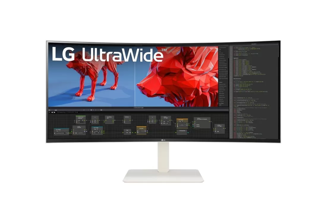 Monitor LED LG 38WR85QC-W 37.5