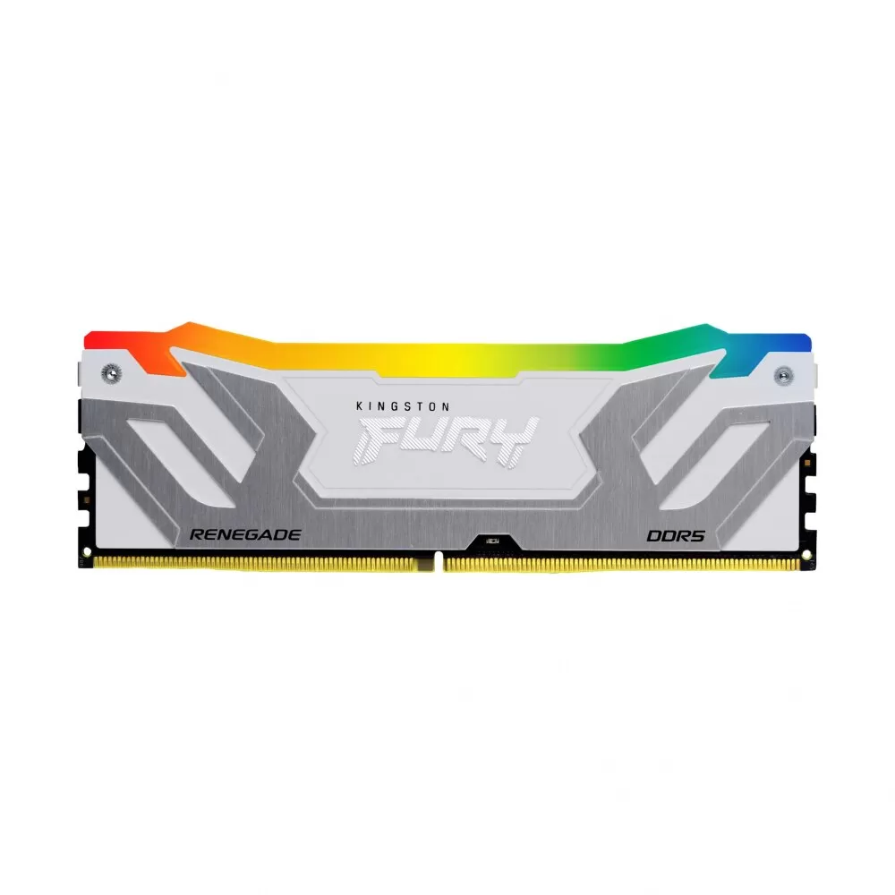 Memorie Desktop Kingston Fury Renegade RGB  24GB DDR5  8400Mhz  CL40  CUDIMM  White