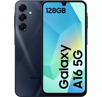 Telefon Mobil Samsung Galaxy A16 A166  128GB Flash  4GB RAM  Nano SIM + eSIM  5G  Blue Black