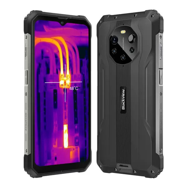 Telefon Mobil Blackview Rugged BL8800 Pro  128GB Flash  8GB RAM  Dual SIM  5G  Black