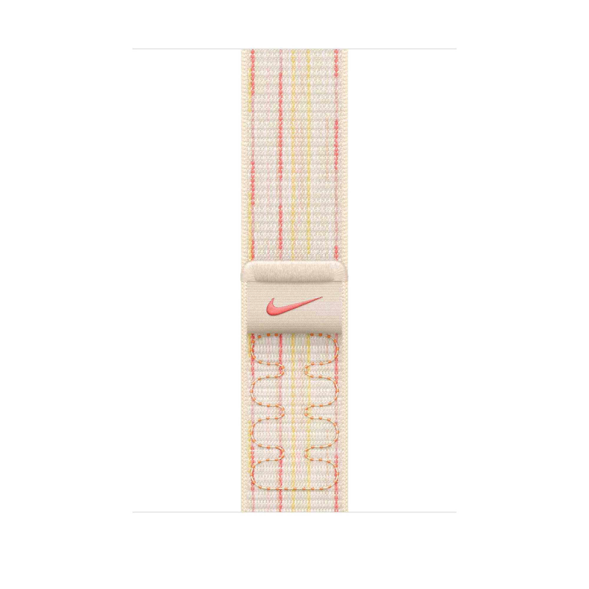 Curea Smartwatch Apple pentru Apple Watch 46mm Nike Sport Loop Starlight/Pink Nike Sport Loop