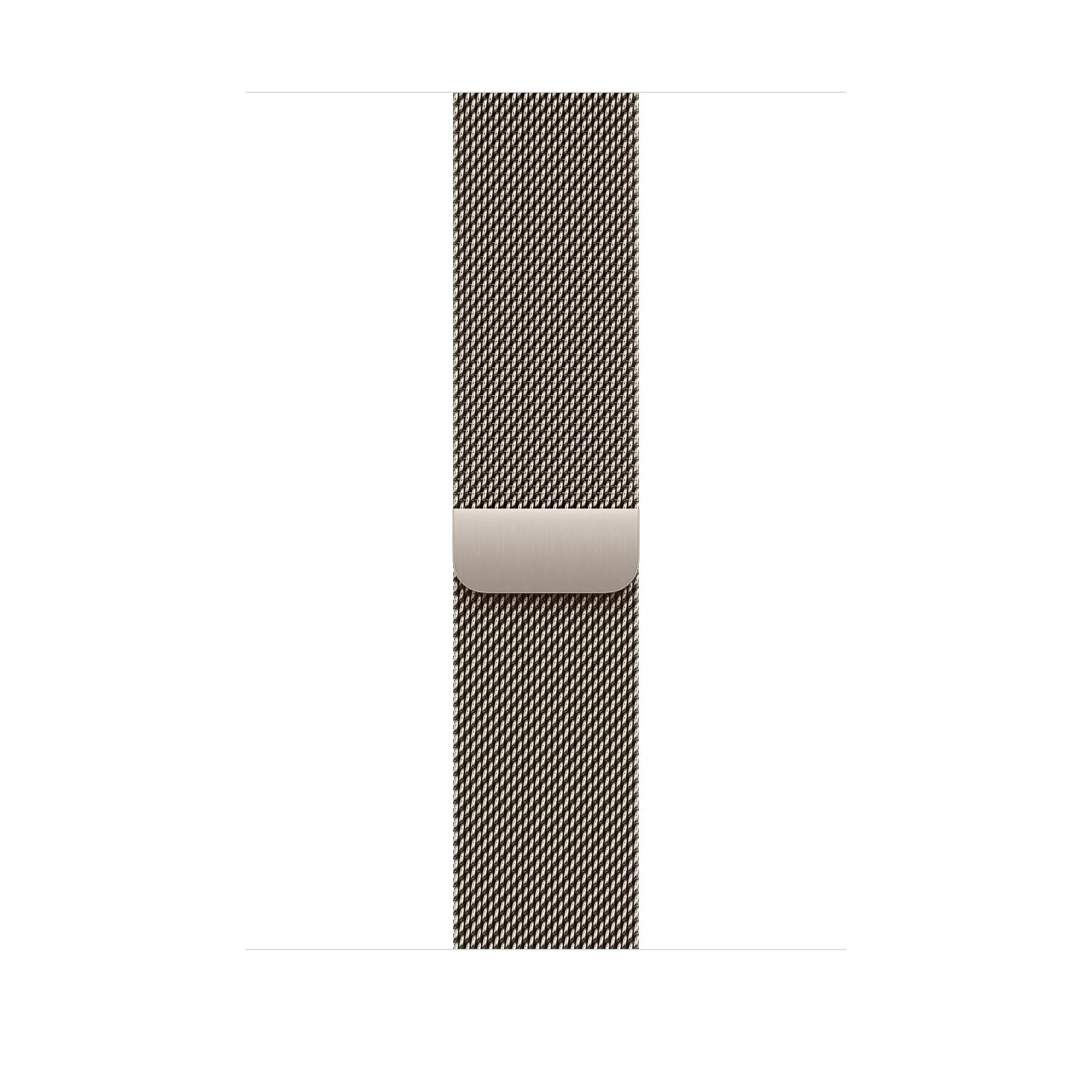 Curea Smartwatch Apple pentru Apple Watch 46mm Milanese Loop  Natural Milanese Loop  S/M