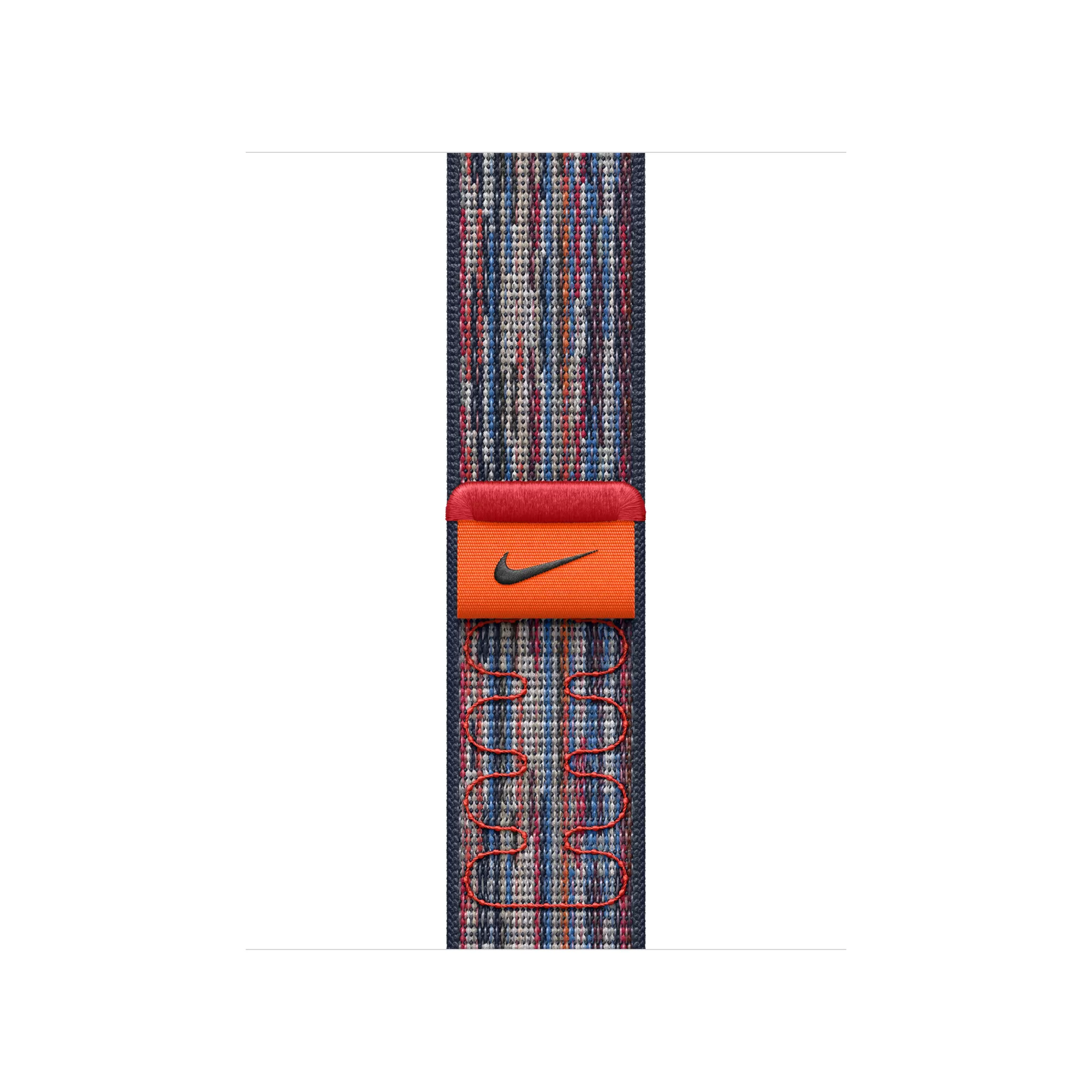 Curea Smartwatch Apple pentru Apple Watch 40mm Nike Sport Loop Blue/Red Nike Sport Loop