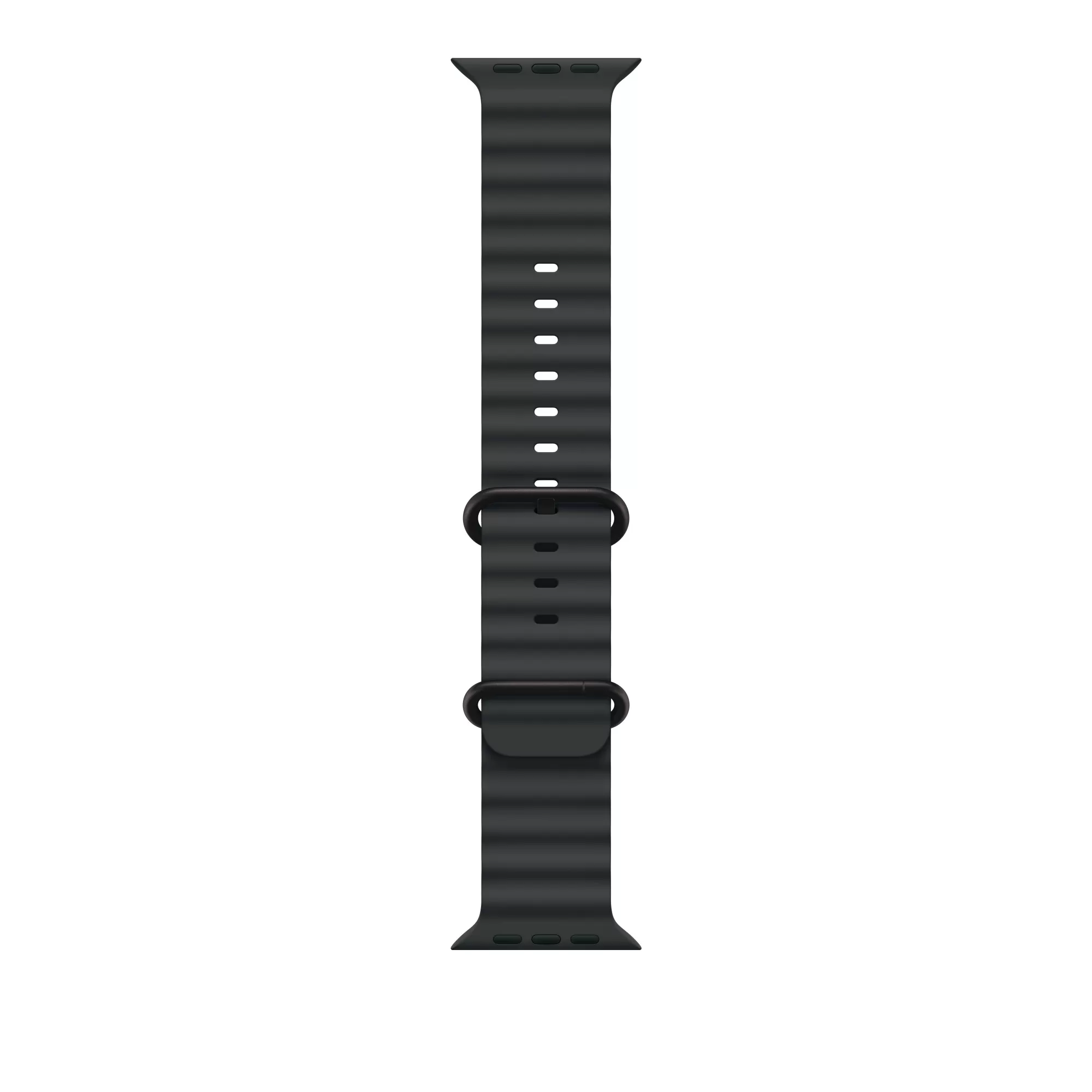 Curea Smartwatch Apple pentru Apple Watch 49mm Black Ocean Band Black Titanium Finish