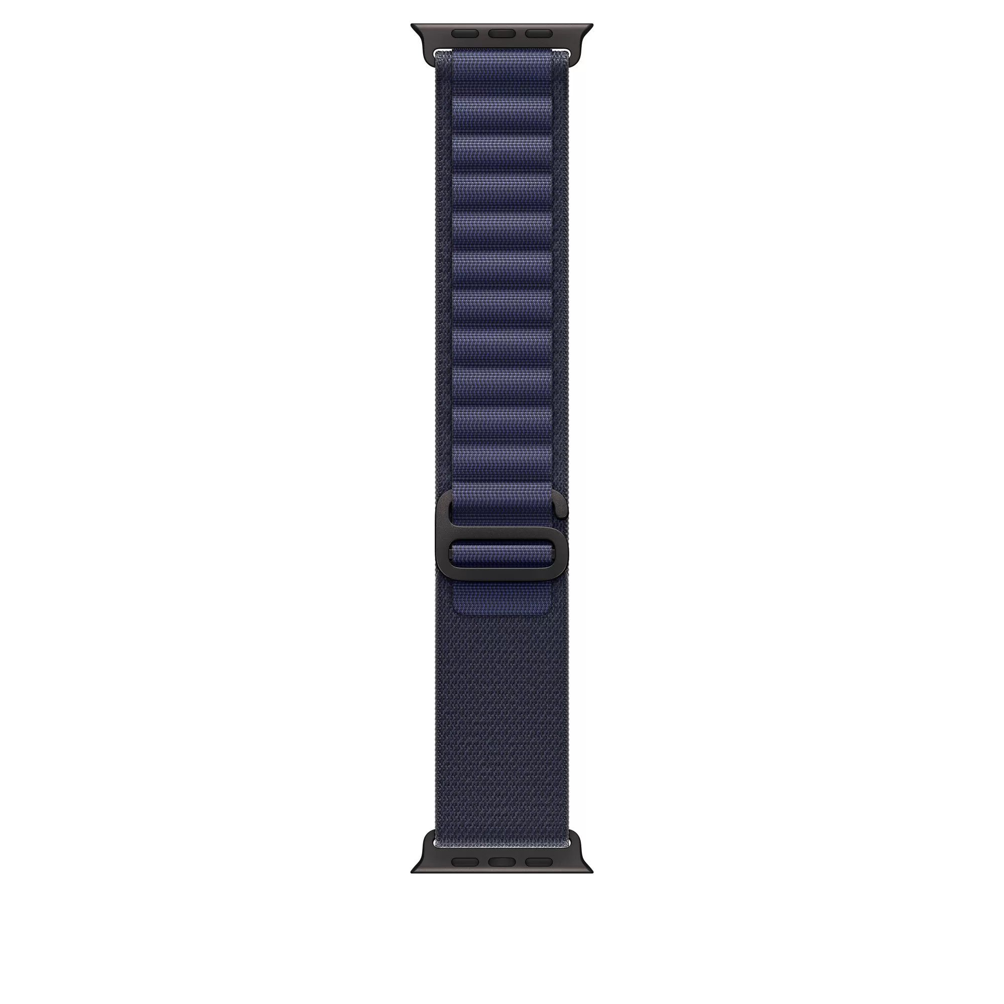 Curea Smartwatch Apple pentru Apple Watch 49mm Navy Alpine Loop Large Black Titanium Finish