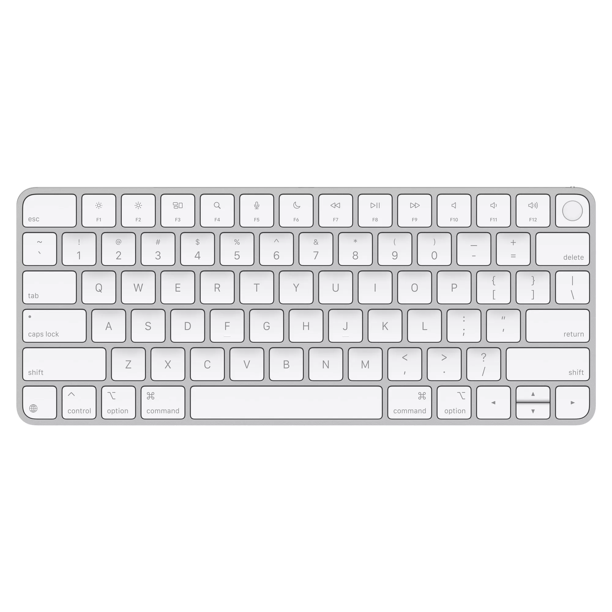 Tastatura Apple Magic Keyboard (2024) MXCK3LB/A cu Touch ID Layout US White