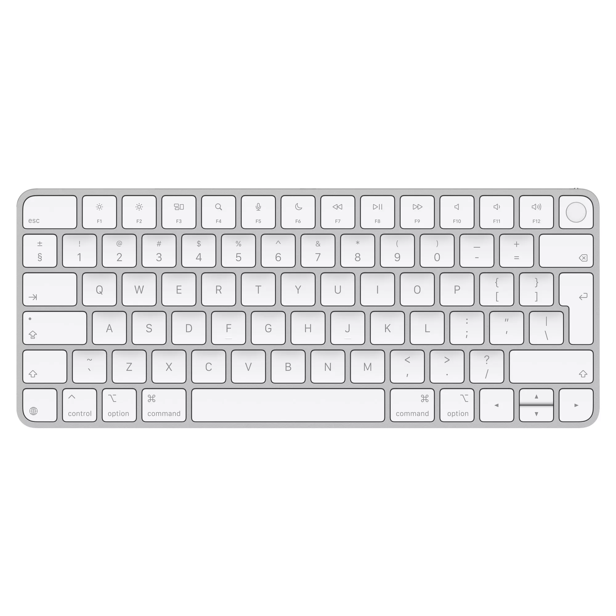 Tastatura Apple Magic Keyboard (2024) MXCK3Z/A cu Touch ID Layout INT White