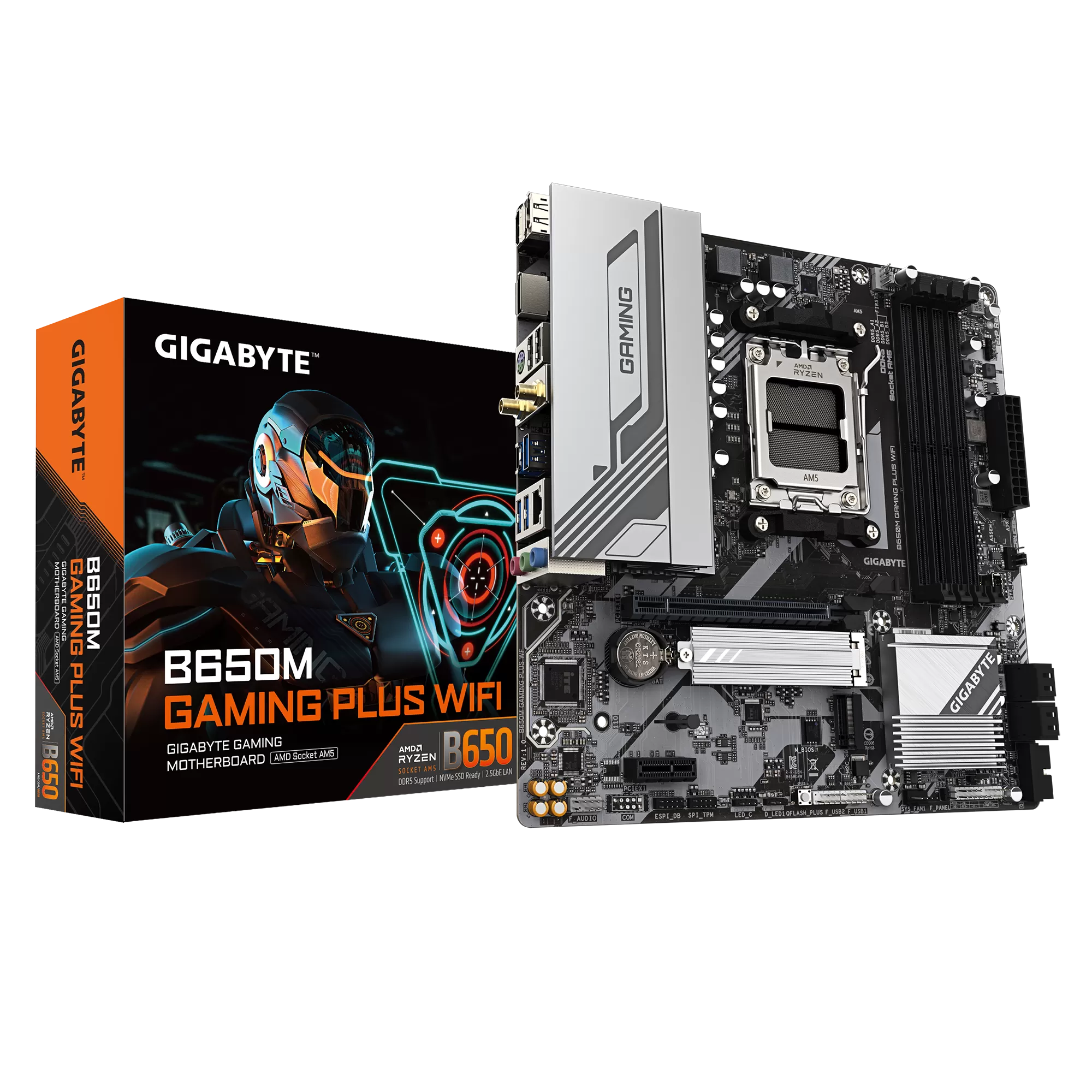 Placa de baza Gigabyte B650M GAMING PLUS WF Socket AM5