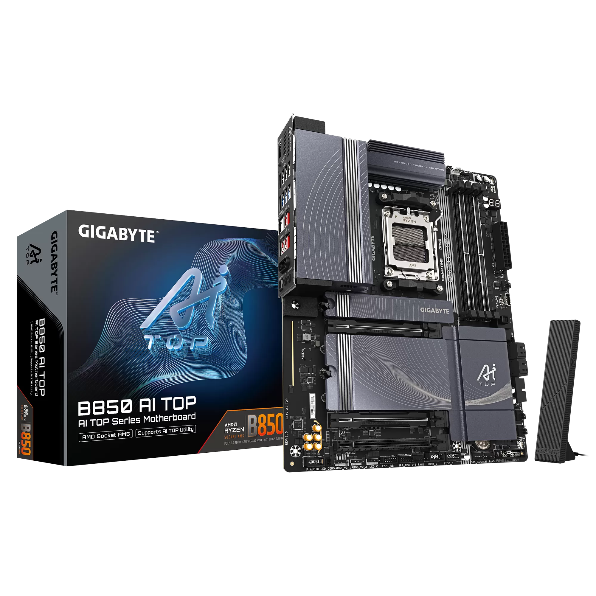 Placa de baza Gigabyte B850 AI TOP Socket AM5