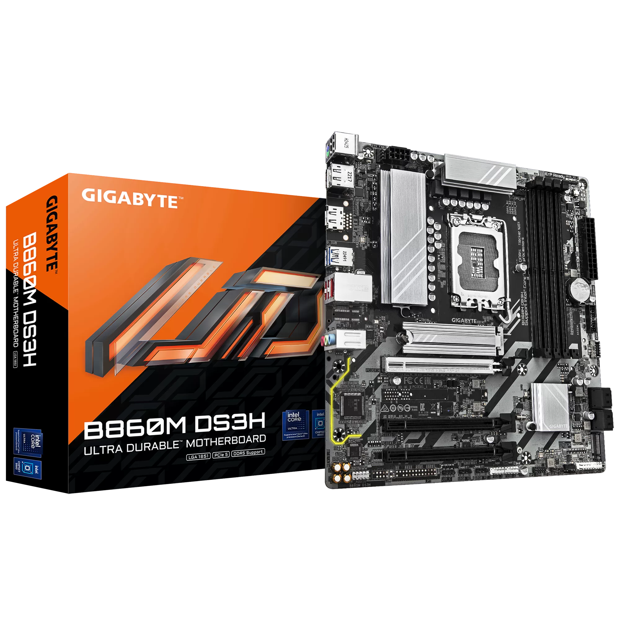 Placa de baza Gigabyte B860M DS3H Socket 1851