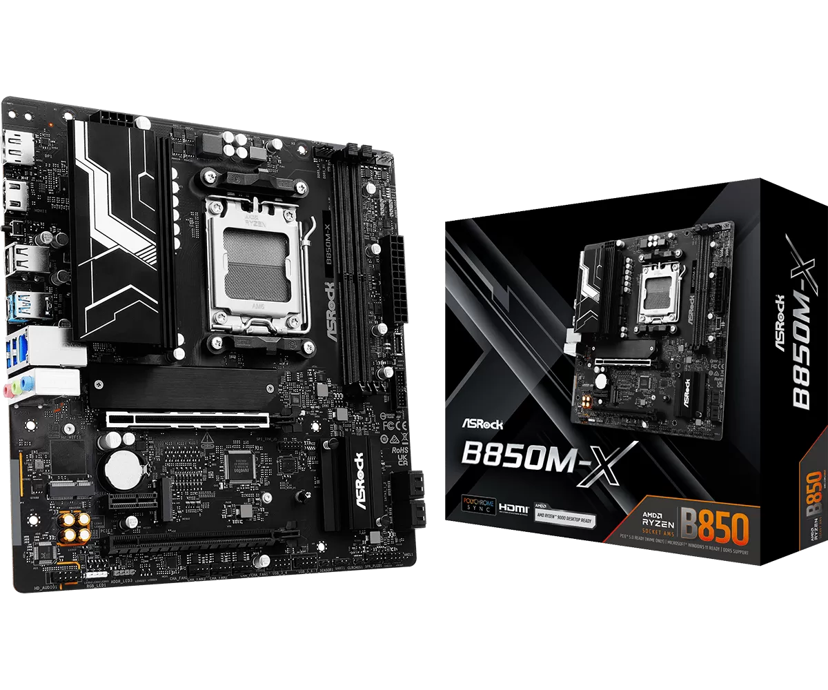 Placa de baza Asrock B850M-X Socket AM5