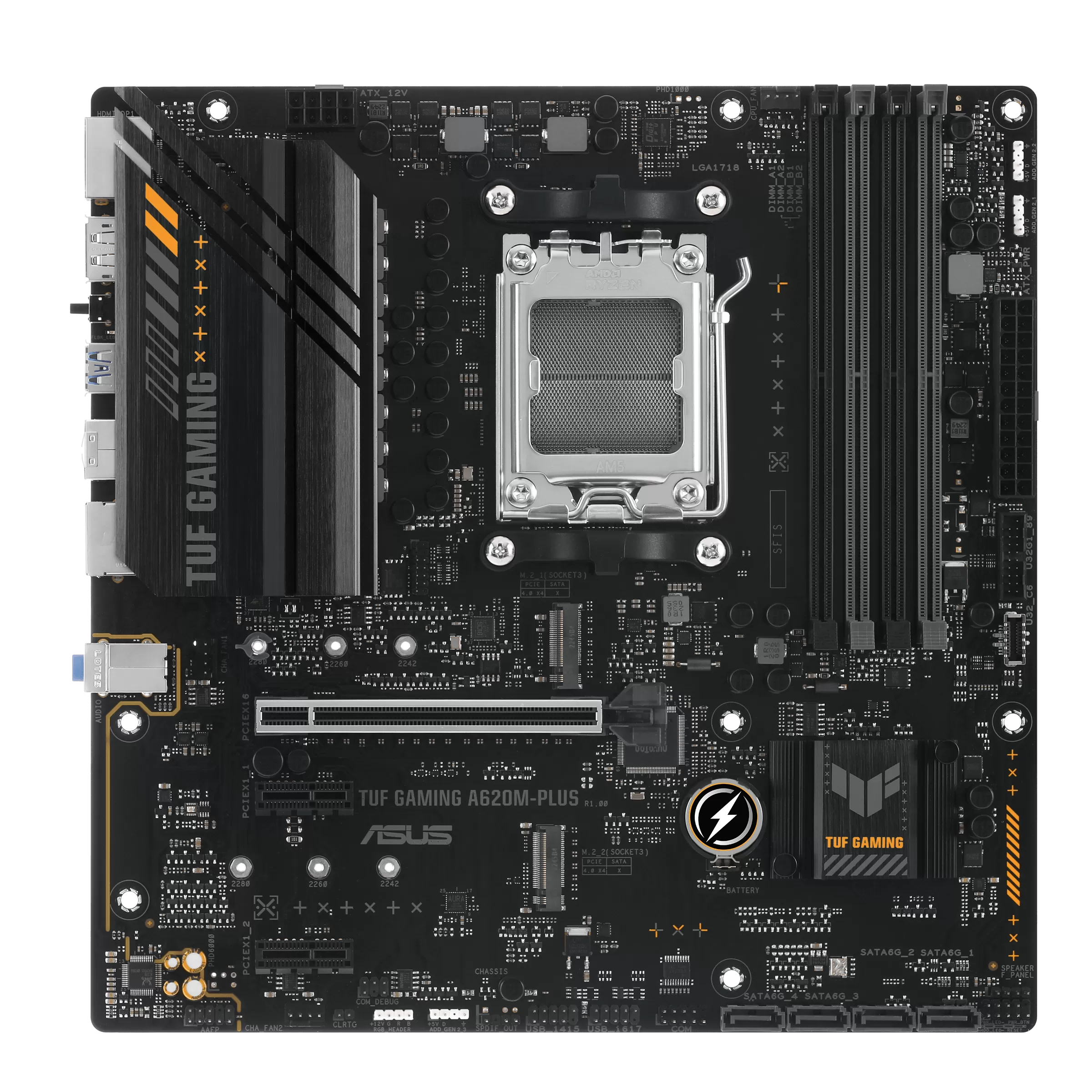 Placa de baza ASUS TUF GAMING A620M-PLUS Socket AM5