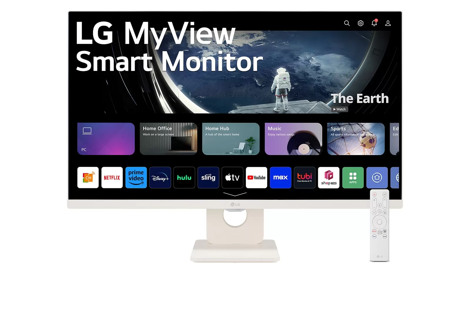 Monitor LED LG Smart 27SR50F-W  27