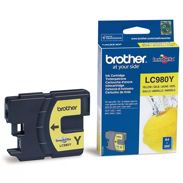 Cartus InkJet Brother LC980Y Yellow