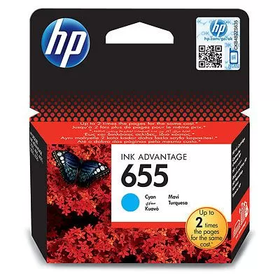 Cartus Inkjet HP 655 Cyan