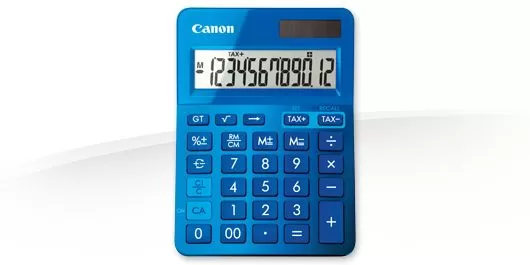 Calculator Birou Canon LS-123K-MBL Blue