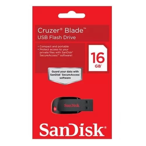 Flash Drive Sandisk Cruzer SDCZ50 16 GB