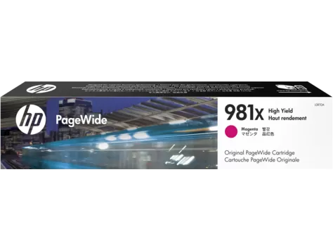 Cartus Inkjet HP 981X PageWide Magenta 10K