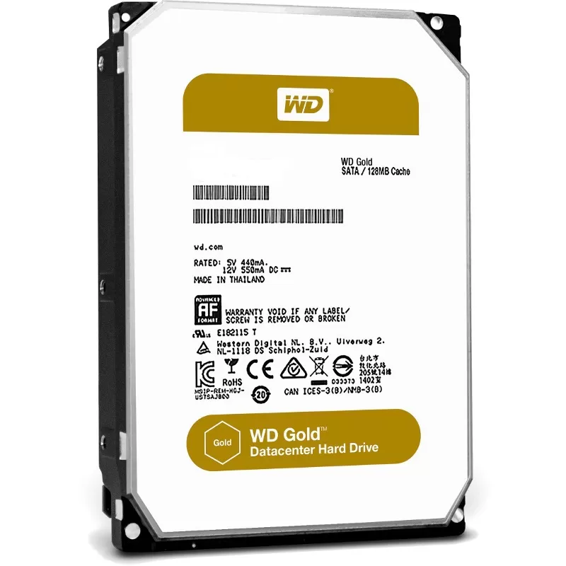 Hard Disk Server Western Digital Gold 1TB 3.5" SATA3 128MB