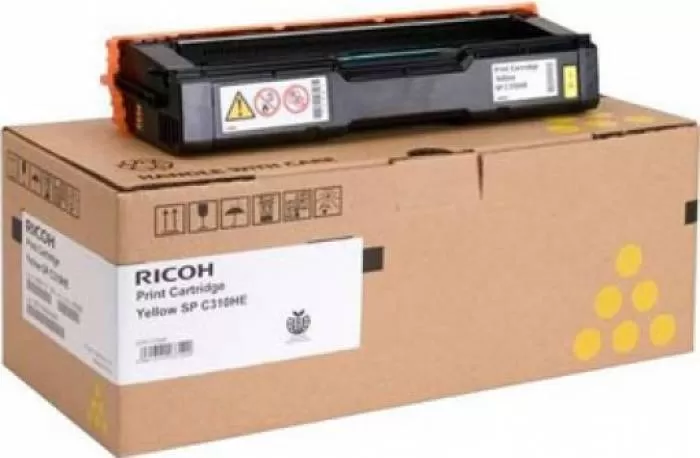 Cartus Toner Ricoh 407635 6000 pagini Yellow