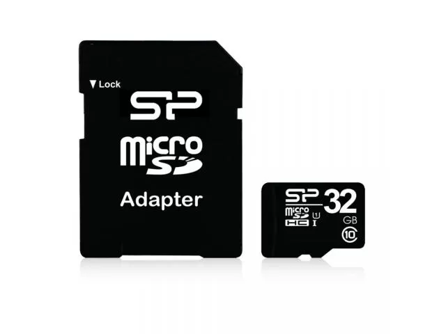 Card de memorie Silicon Power SDHC 32GB Clasa 10 + adaptor