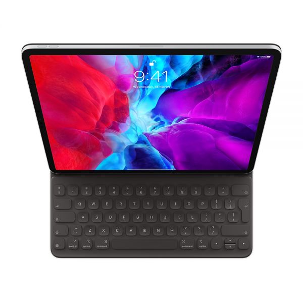 Husa cu tastatura Apple Smart Keyboard Folio pentru iPad